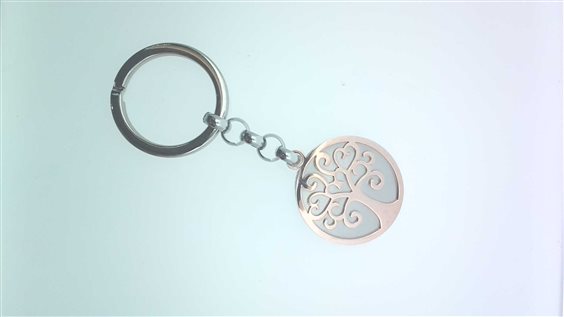 Schlüsselanhänger Sommer Dame LIFE in Stahl ALBERO DELLA VITA BV 45 - ALBERO DELLA VITA BV 45